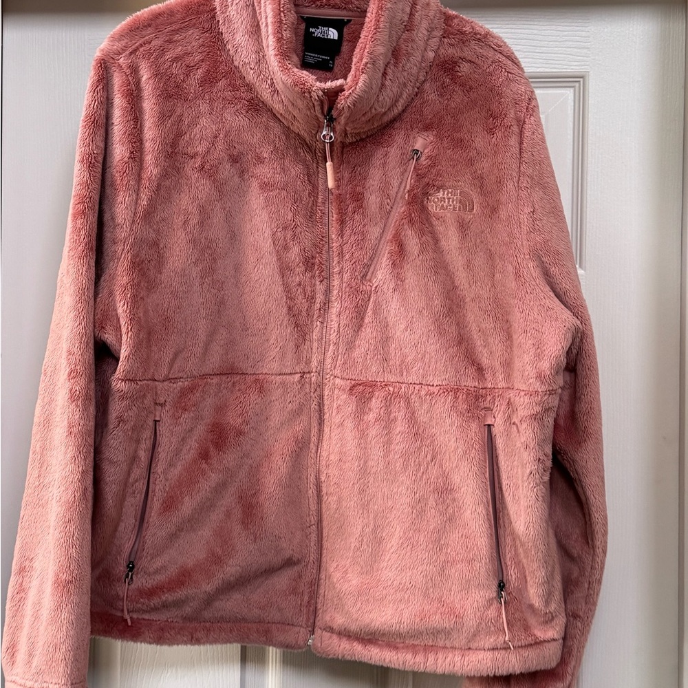 The North Face Pink Fleece Jacket XL